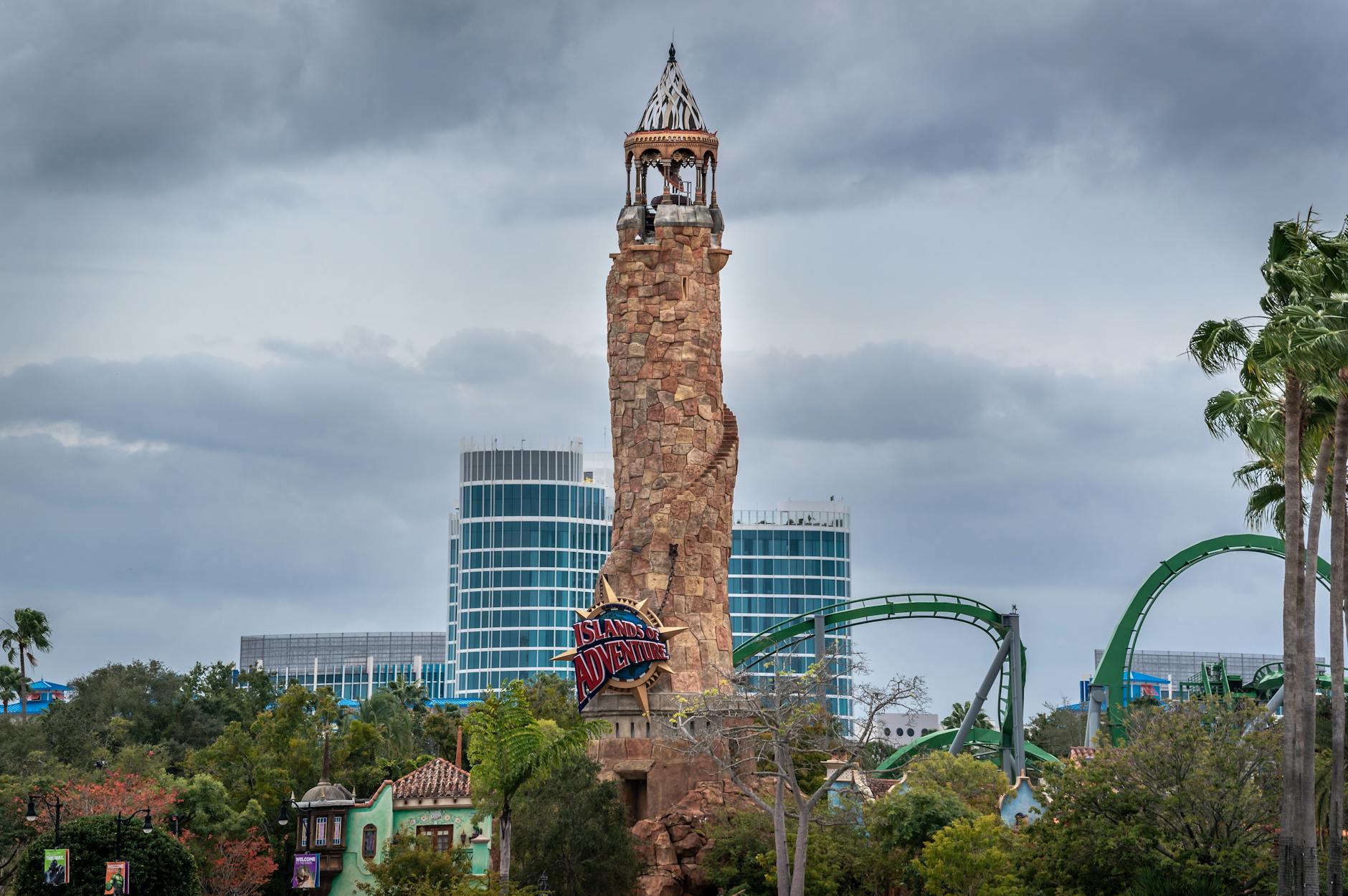 Islands of Adventure theme park with thrilling attractions