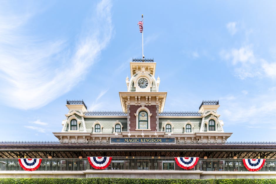 Magic Kingdom entrance Walt Disney World Florida