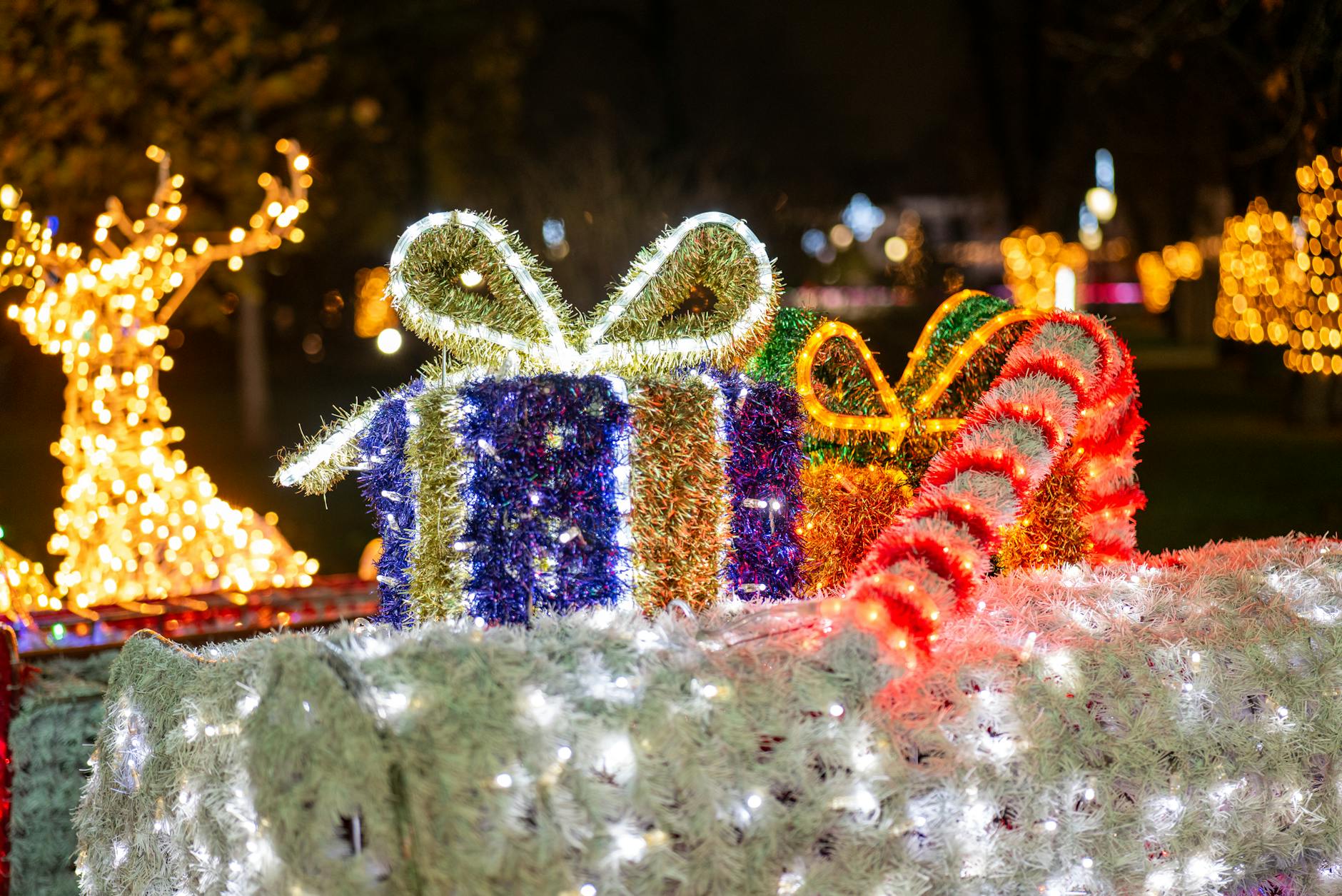 The holiday season at Orlando theme parks features stunning Christmas decorations special events and festive atmospheres