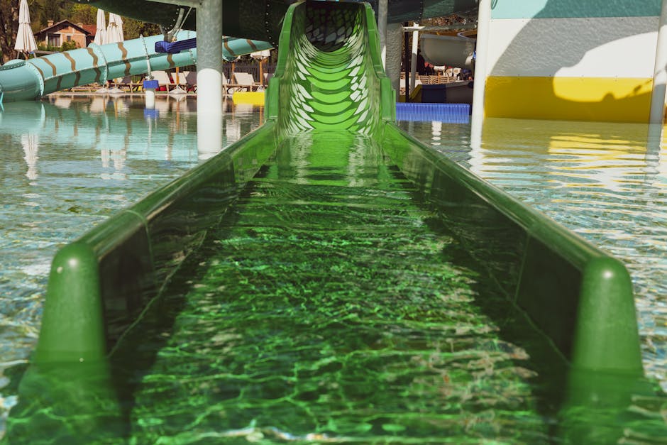Disney water park family slides comparison Typhoon Lagoon Blizzard Beach
