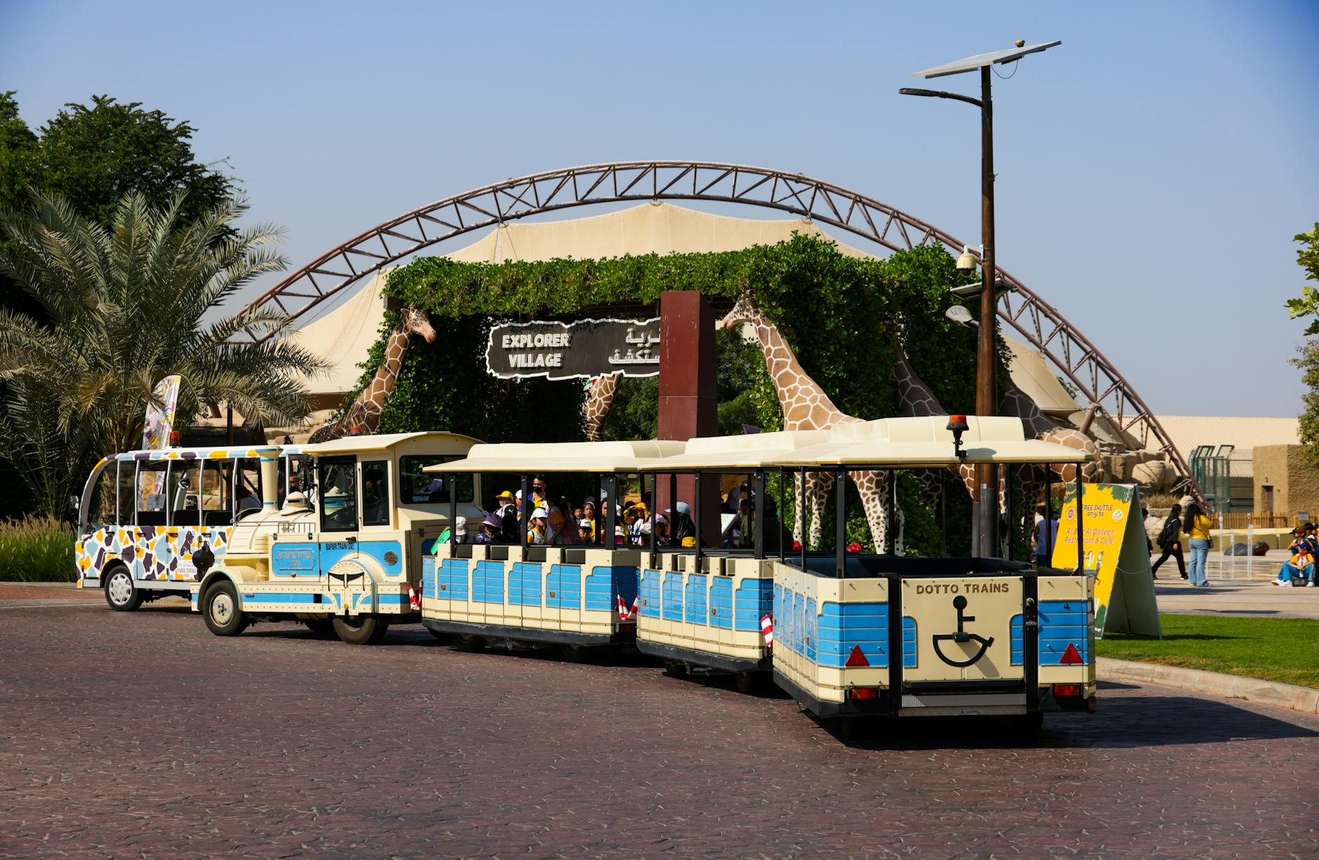 Family adventure theme park exploration