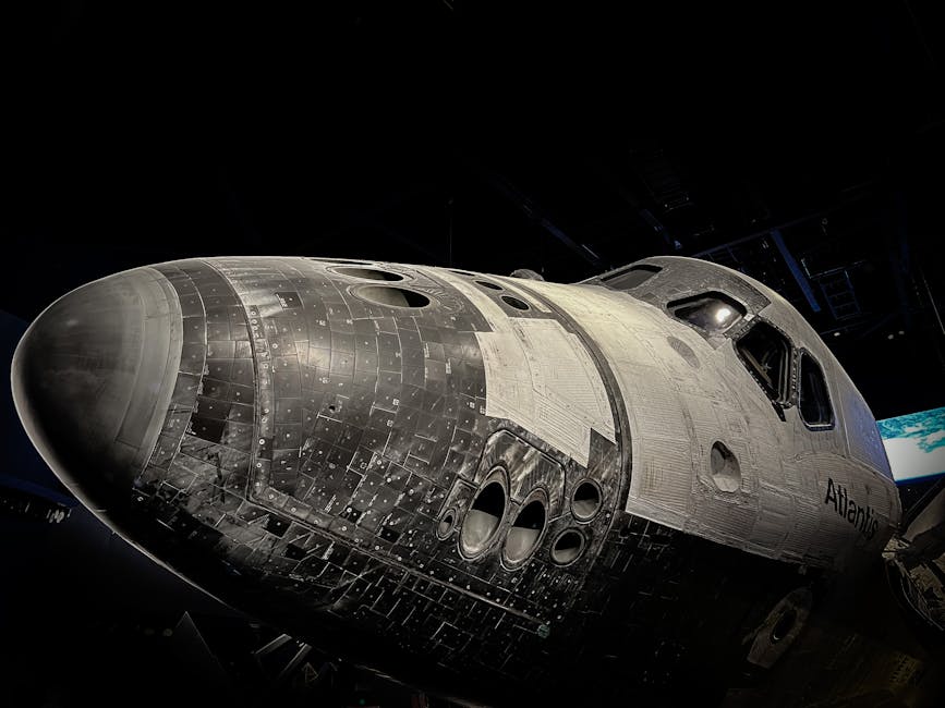 Kennedy Space Center Atlantis space shuttle exhibit Florida