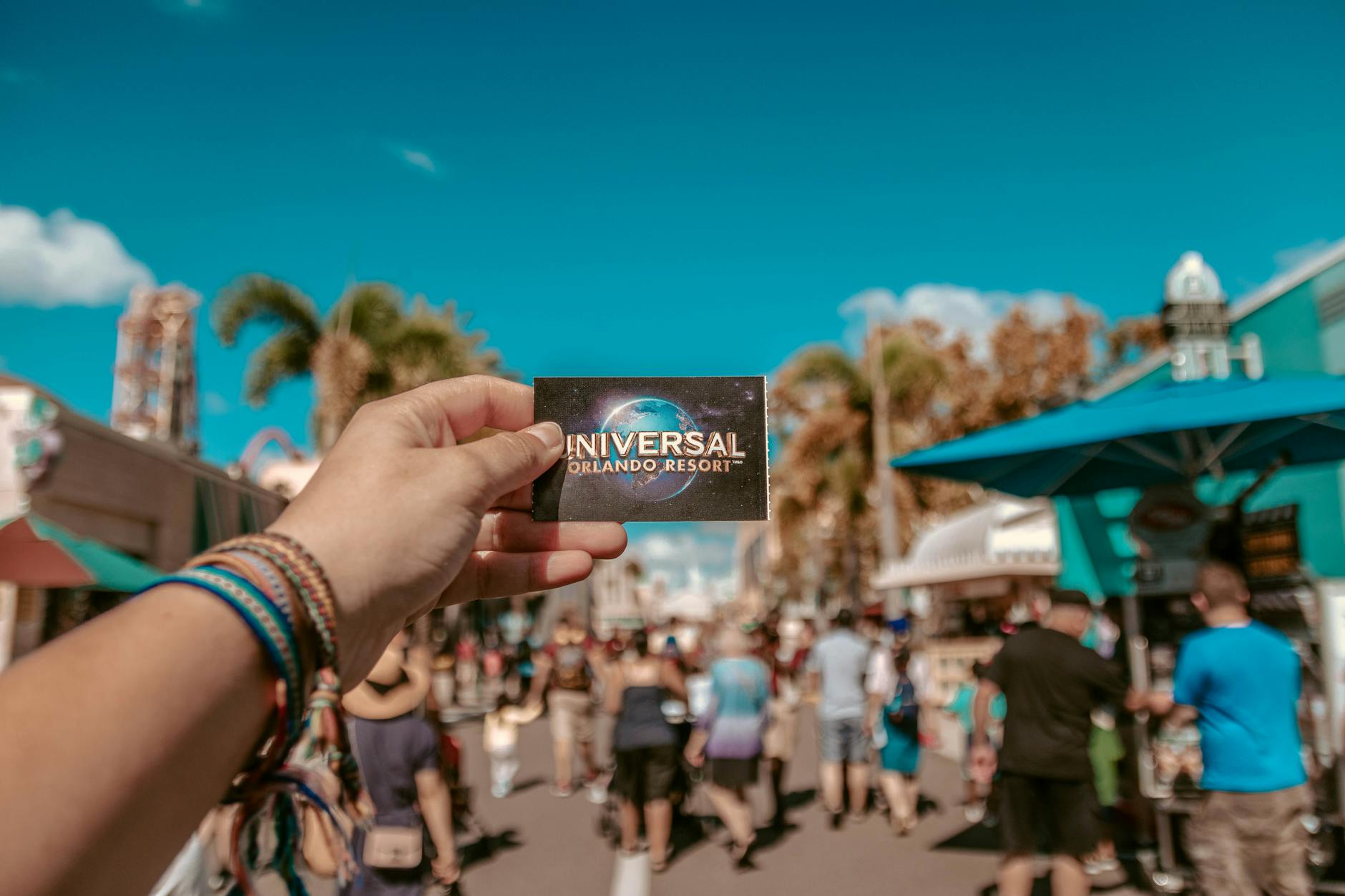 Universal orlando globe entrance
