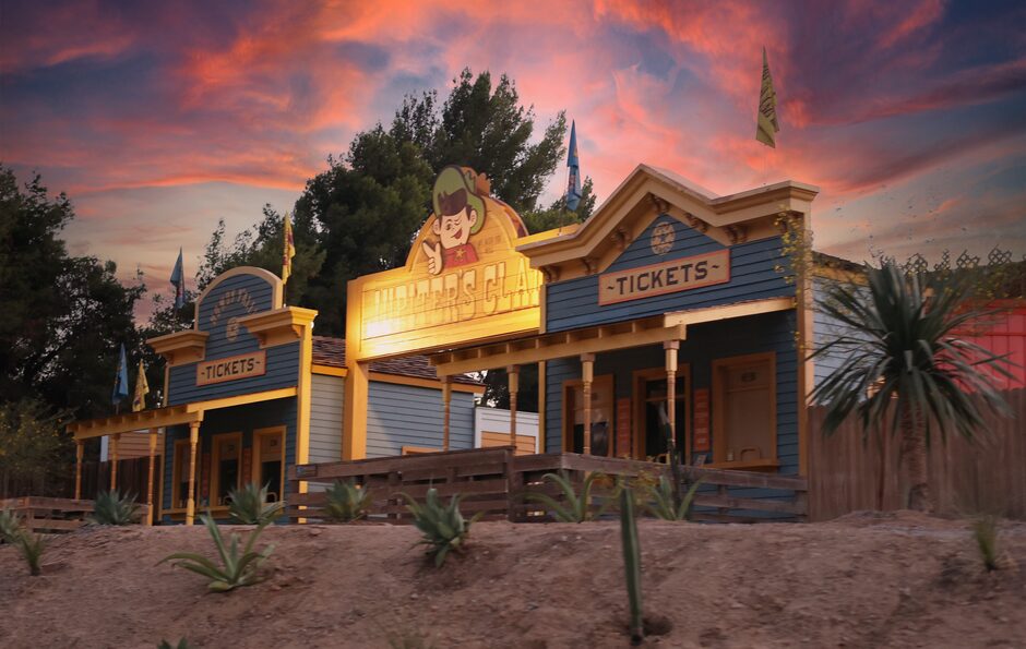 Theme park ticket booth (Universal Orlando Ticket Prices 2026)